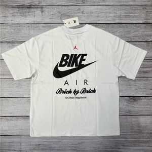 NEW Jordan x Nigel Sylvester Brick Tee White